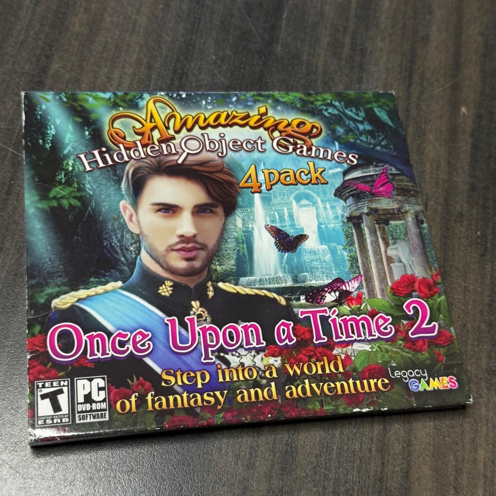 Amazing Hidden Object Games 4 Pack Once Upon a Time 2 PC DVD-ROM Legacy Games